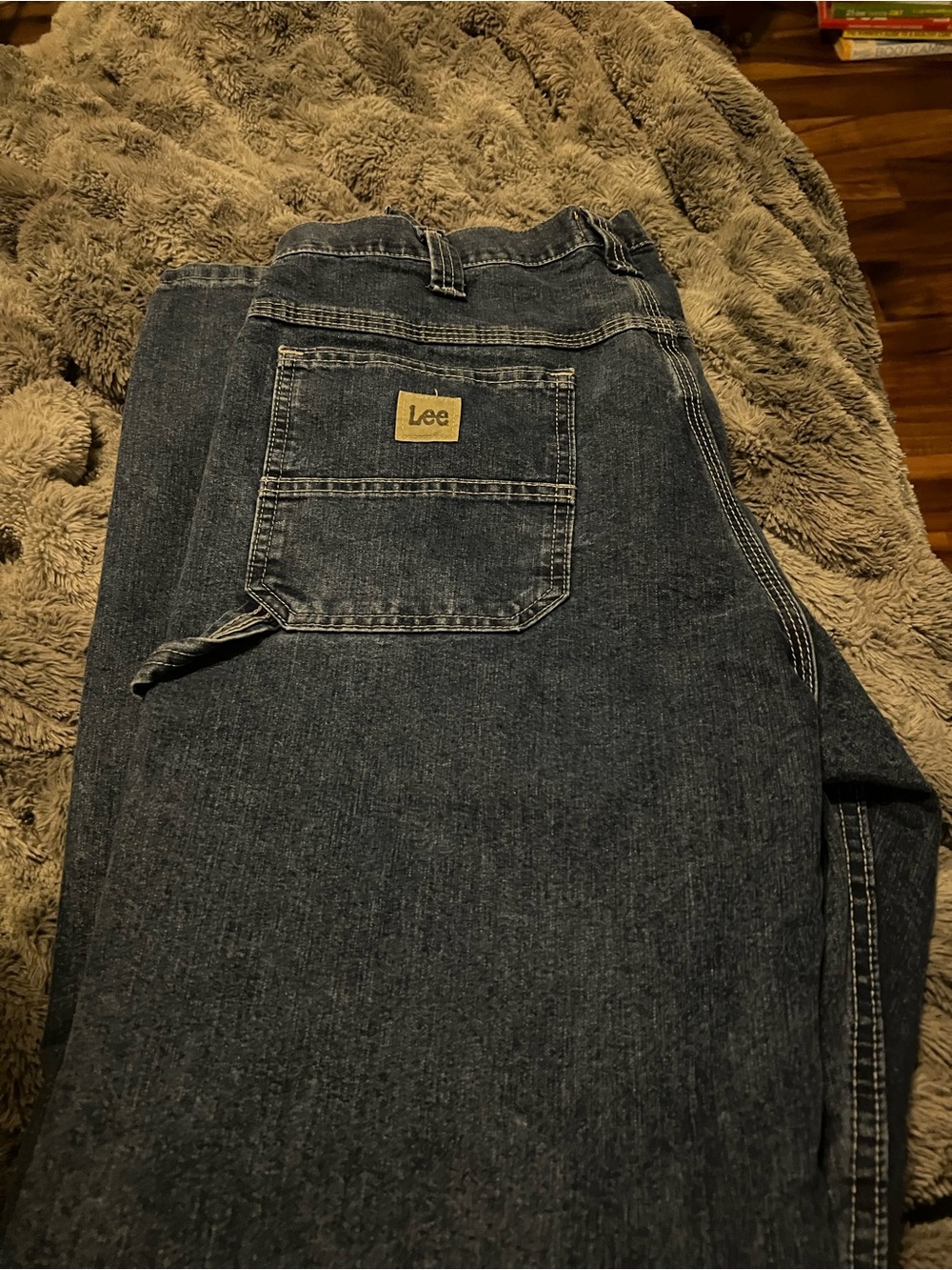 Lee Men's Relaxed Carpenter Jeans 75% cotton/poly blend 34x34
